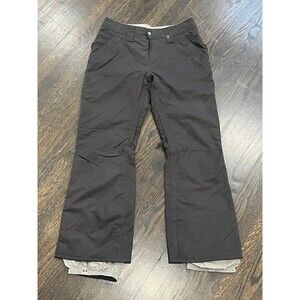 Burton Pants Women's Medium Black Society Snow Snowboard Lined Adjustable
